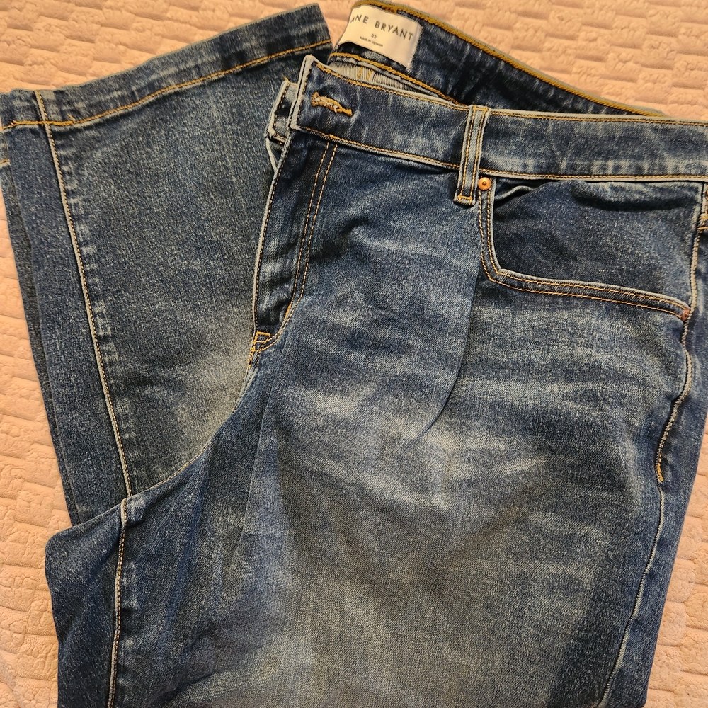 Lane Bryant Blue Jean Capri